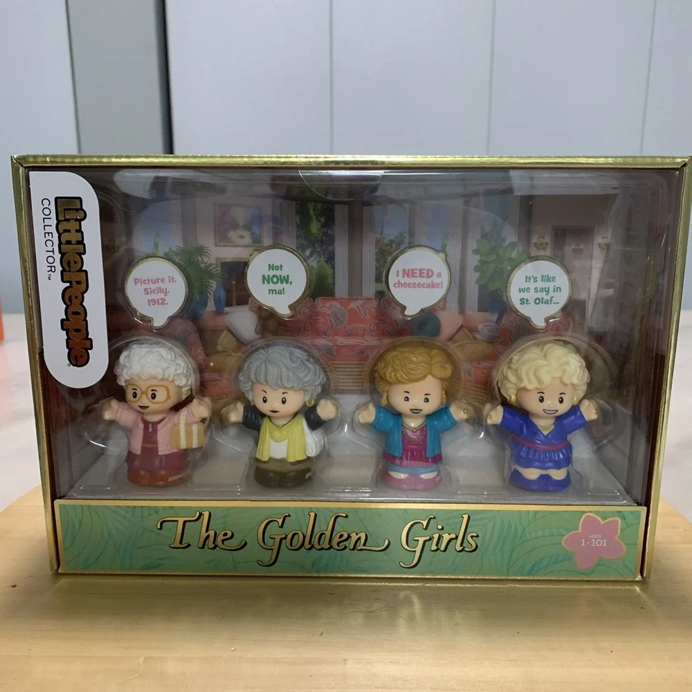 Fisher Price Little People Collector GOLDEN GIRLS 4 Figure Special Edition Set
